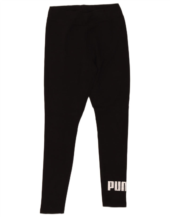 Leggings grafici PUMA da donna UK 12 medio nero sintetico