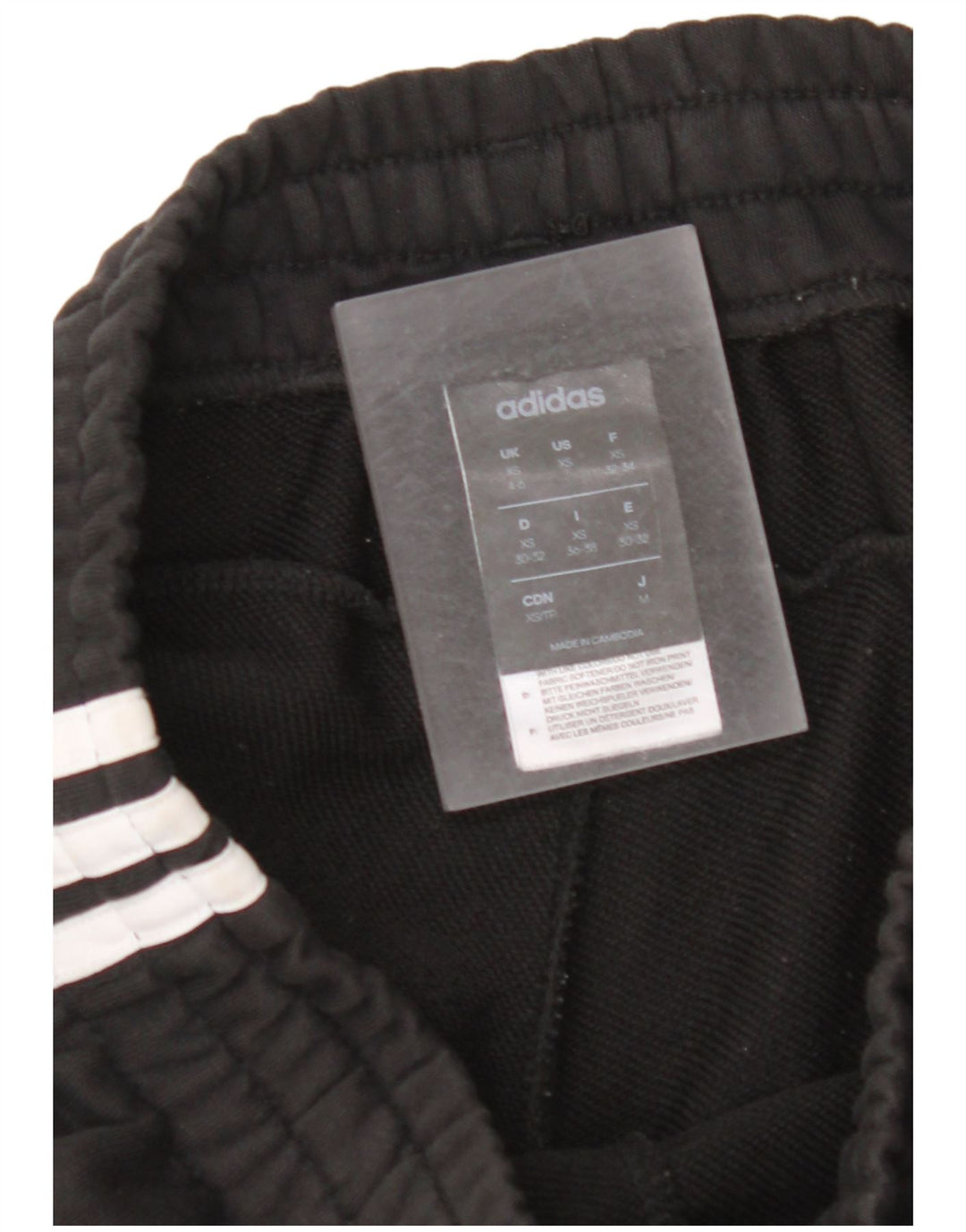 Pantaloni da tuta da donna ADIDAS Joggers UK 4/6 XS cotone nero