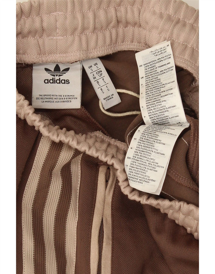 Pantaloni da tuta da uomo Adidas Small Marrone Colourblock Poliestere
