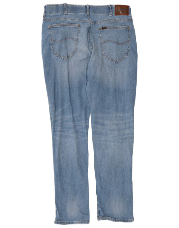 Jeans Lee affusolati regolari da uomo Extreme Motion W36 L32 cotone blu