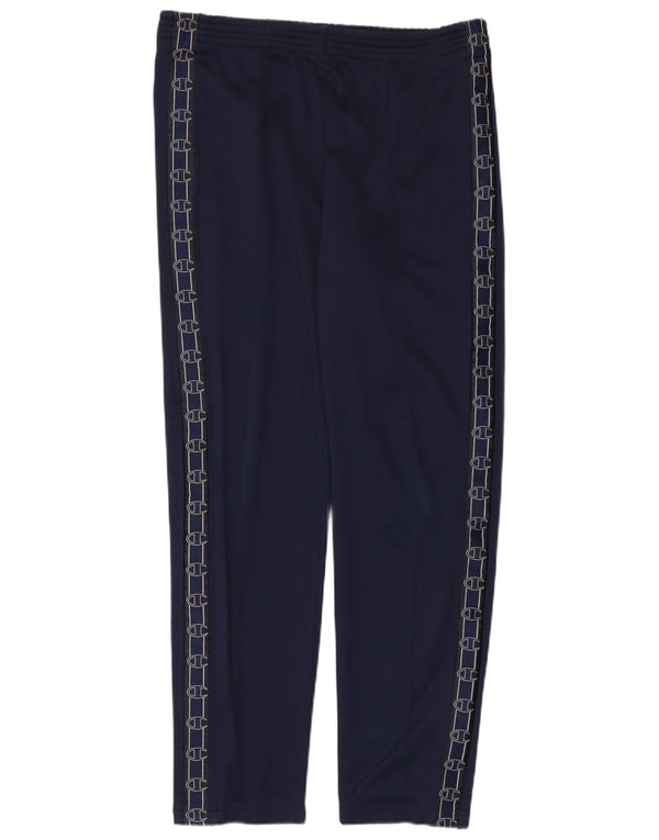 Pantaloni da tuta grafici da uomo Champion grandi sportivi geometrici blu navy