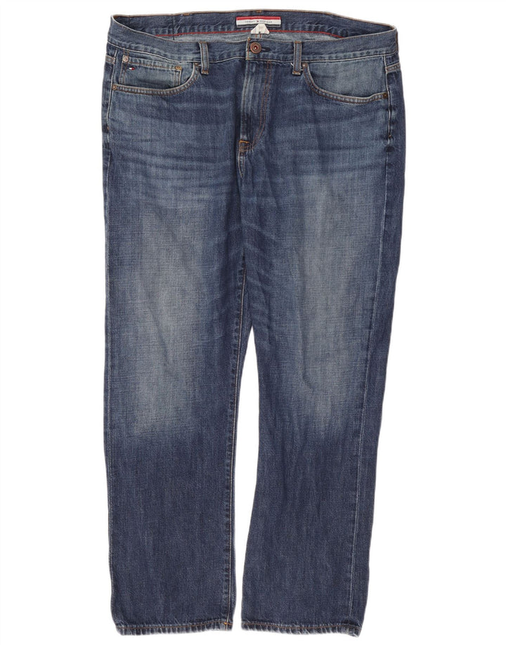 Jeans dritti da uomo Tommy Hilfiger W38 L30 Blu