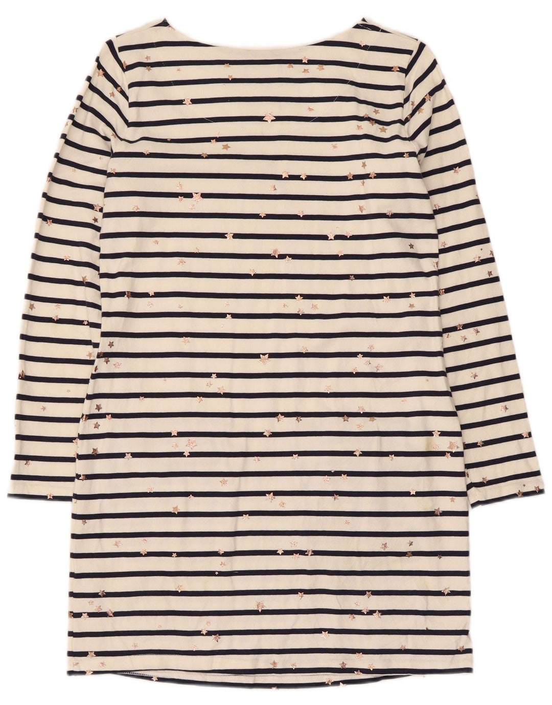 Abito tubino Joules da donna con motivo astratto UK 10 piccolo a righe bianche