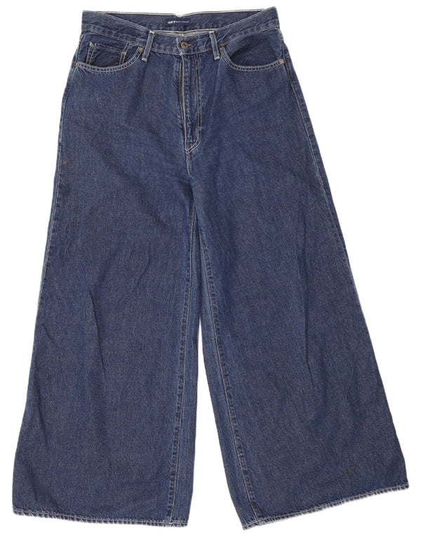 Jeans Levi's da donna a gamba larga a vita alta W31 L29 cotone blu navy