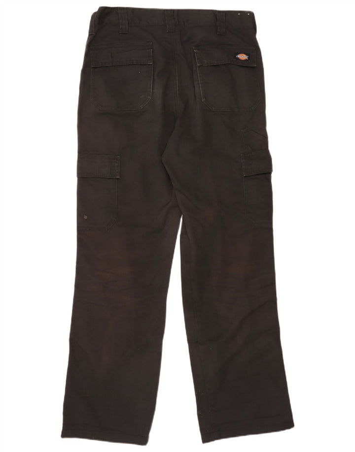 Pantaloni cargo dritti da uomo Dickies W32 L31 poliestere nero