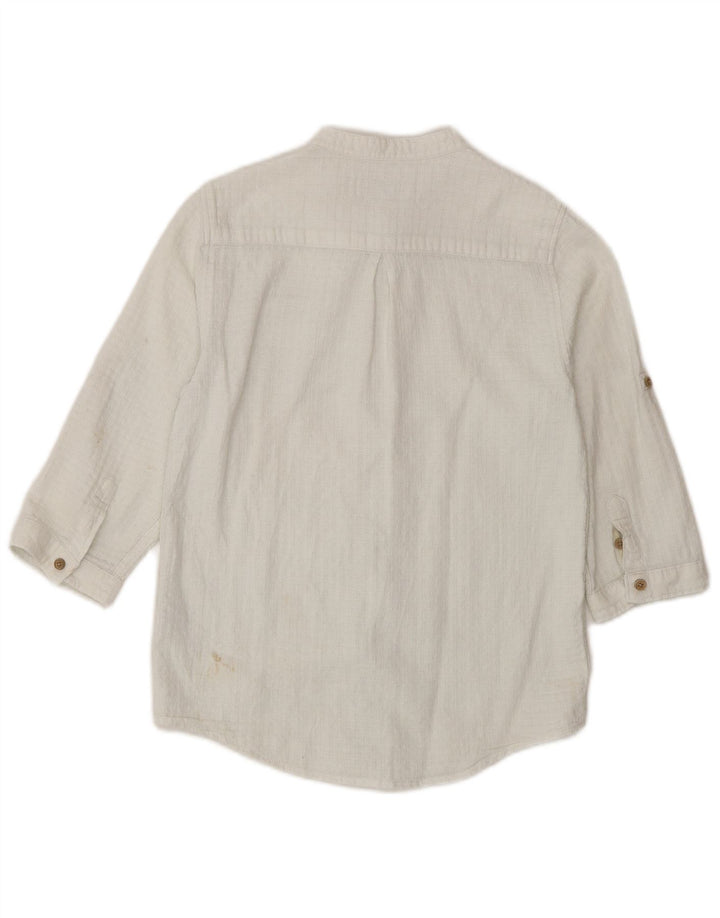 Maglia Zara da bambino con maniche a 3/4 9-10 anni Bianca