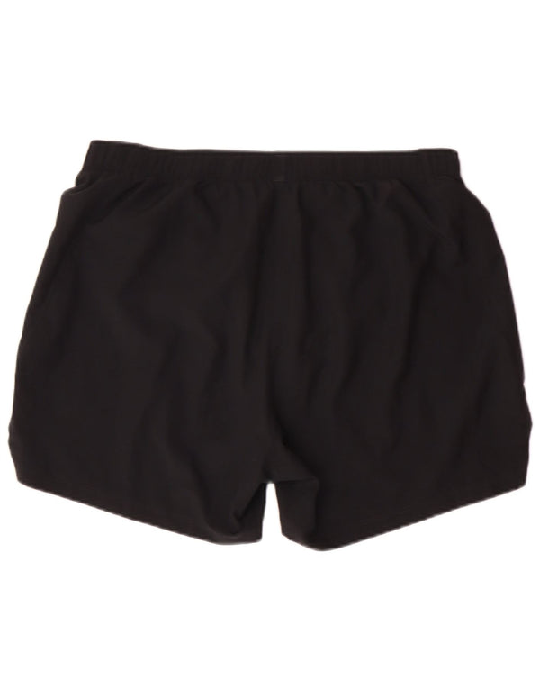 Pantaloncini sportivi ASICS da uomo grandi neri in poliestere