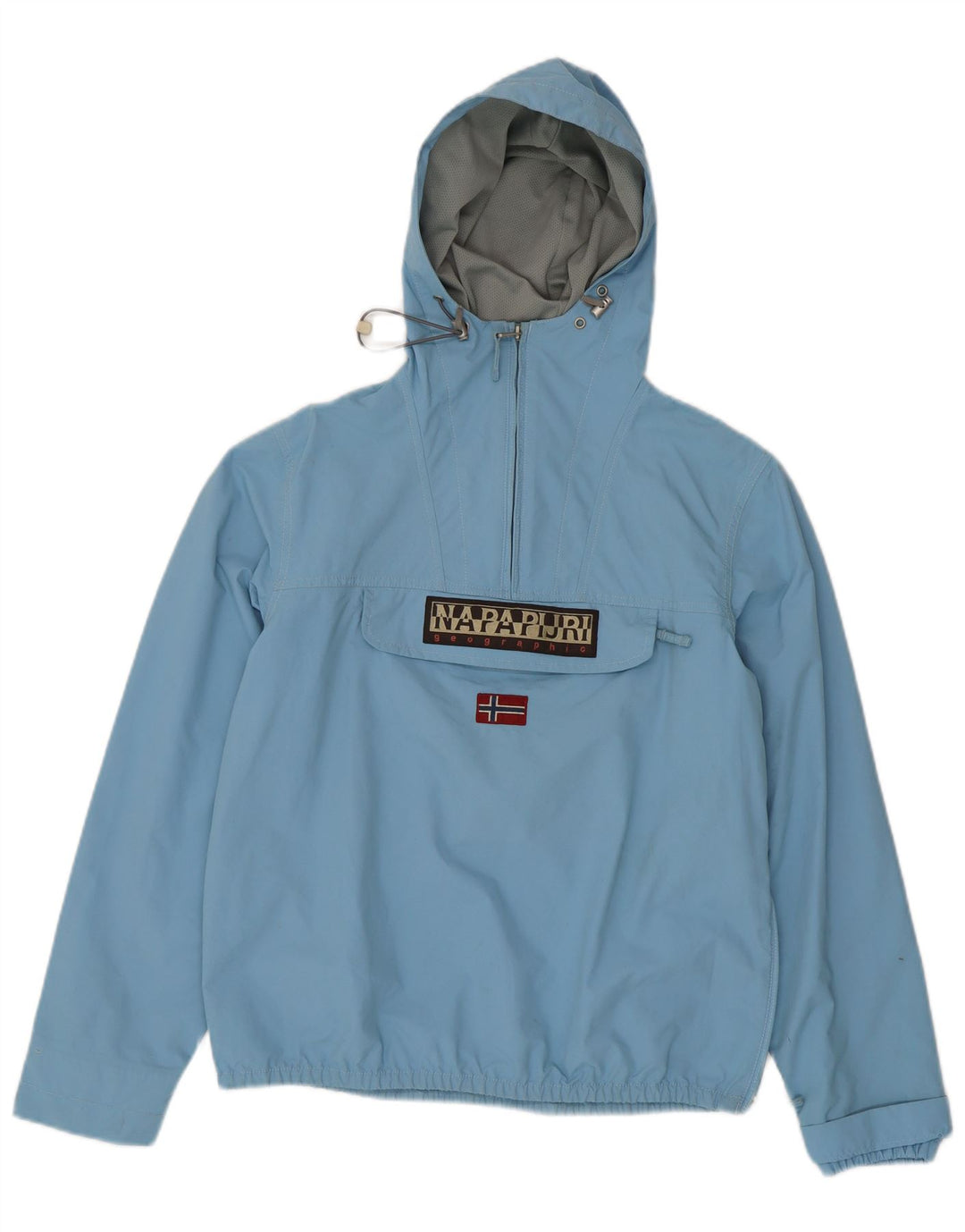 Giacca anorak grafica da bambino Napapijri 15-16 anni in poliammide blu