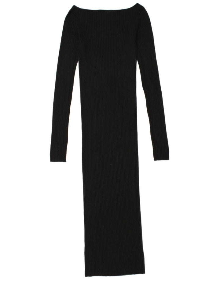 Abito maglione Zara da donna UK 8 piccolo nero