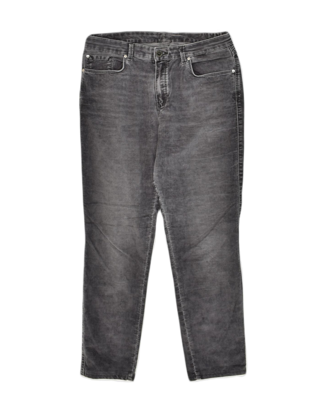 MASSIMO DUTTI Womens Tapered Jeans US 8 Medium W30 L25  Black Cotton | Vintage Massimo Dutti | Thrift | Second-Hand Massimo Dutti | Used Clothing | Messina Hembry 