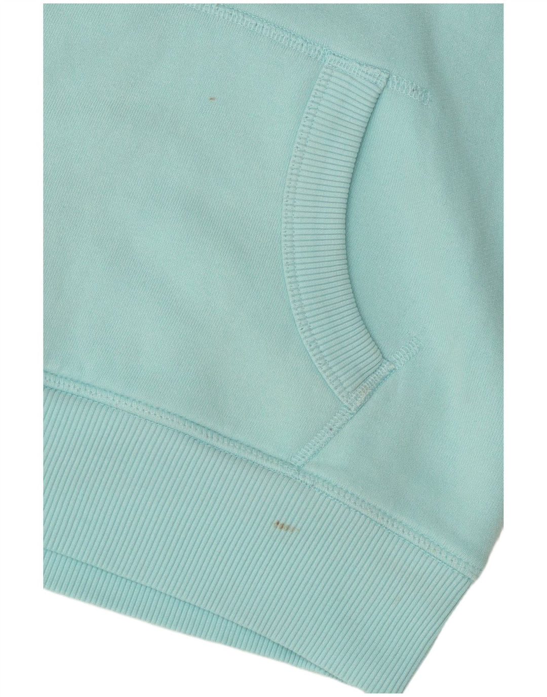 Maglione con cappuccio grafico oversize da donna SUPERDRY UK 10 piccolo turchese