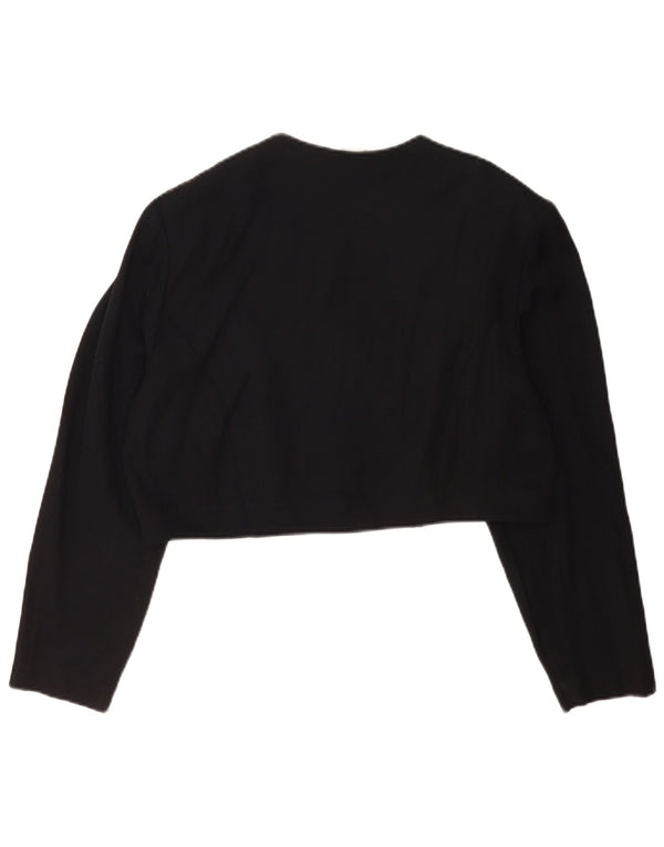 Giacca Bolero da donna R&M Richards UK 14 Medium Black Rayon