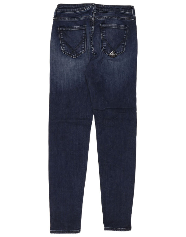 Jeans skinny da donna Roy Rogers W28 L27 poliestere blu