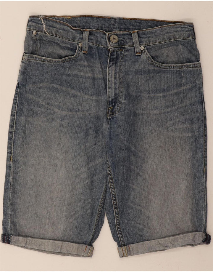 LEVI'S Mens Denim Shorts W34 Large Blue Cotton Vintage Levi's and Second-Hand Levi's from Messina Hembry 