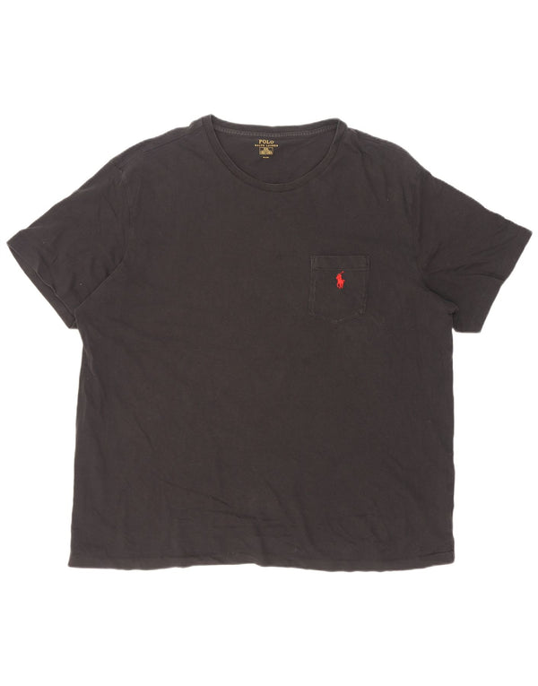T-shirt da uomo Polo Ralph Lauren Top 2XL cotone nero