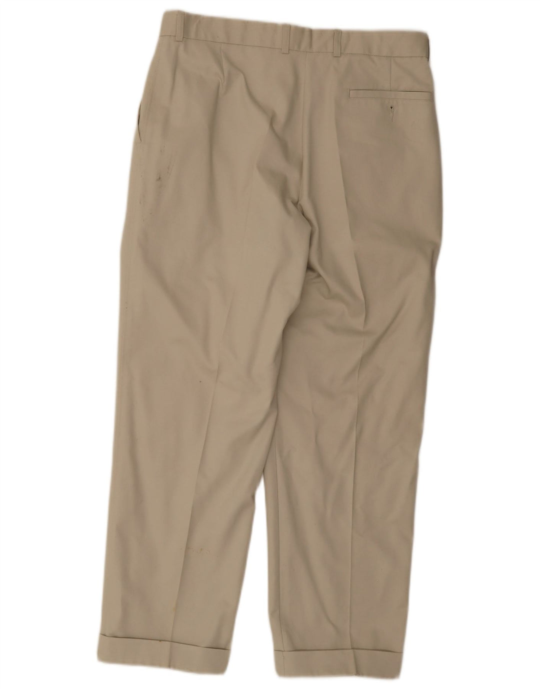 Pantaloni da abito con pegging da uomo Marks & Spencer W34 L29 cotone grigio