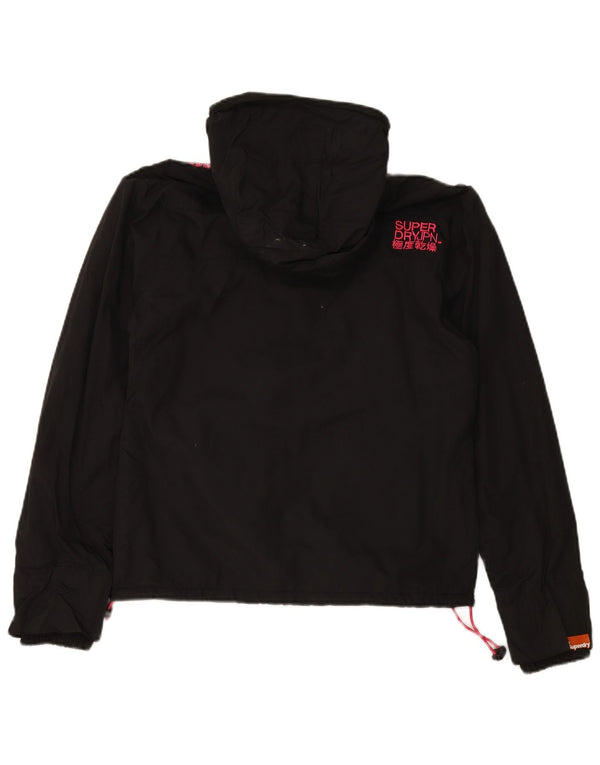 Giacca a vento da donna The Windcheater SUPERDRY UK 14 grande nera