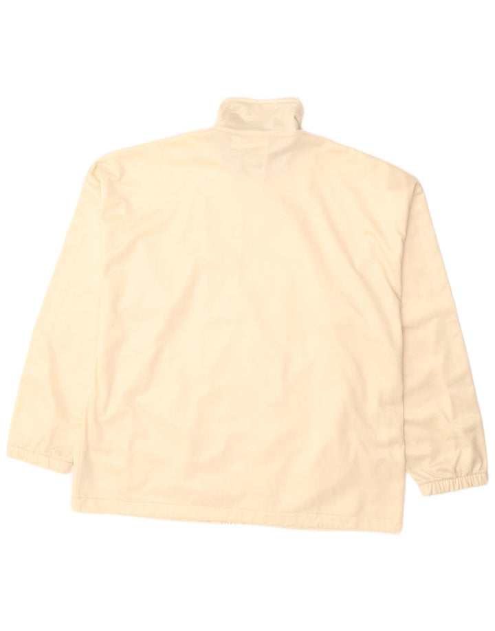Diadora Giacca da ginnastica oversize con grafica da donna UK 14 Large Beige