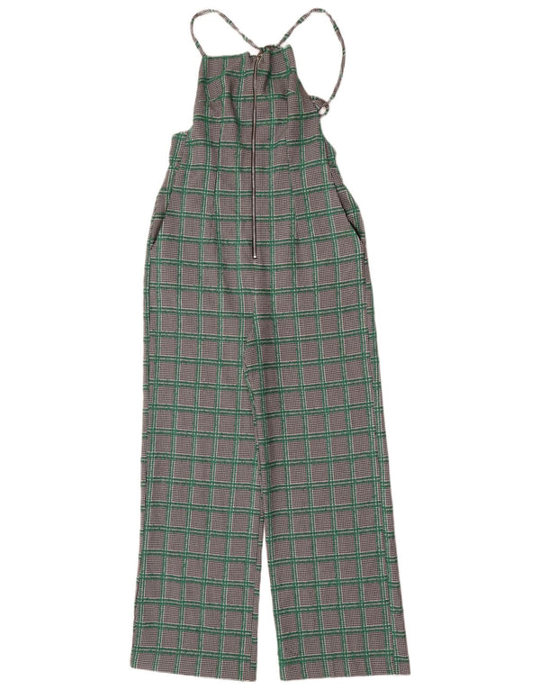 Tuta senza maniche da donna Topshop UK 10 piccolo pied de poule multicolore