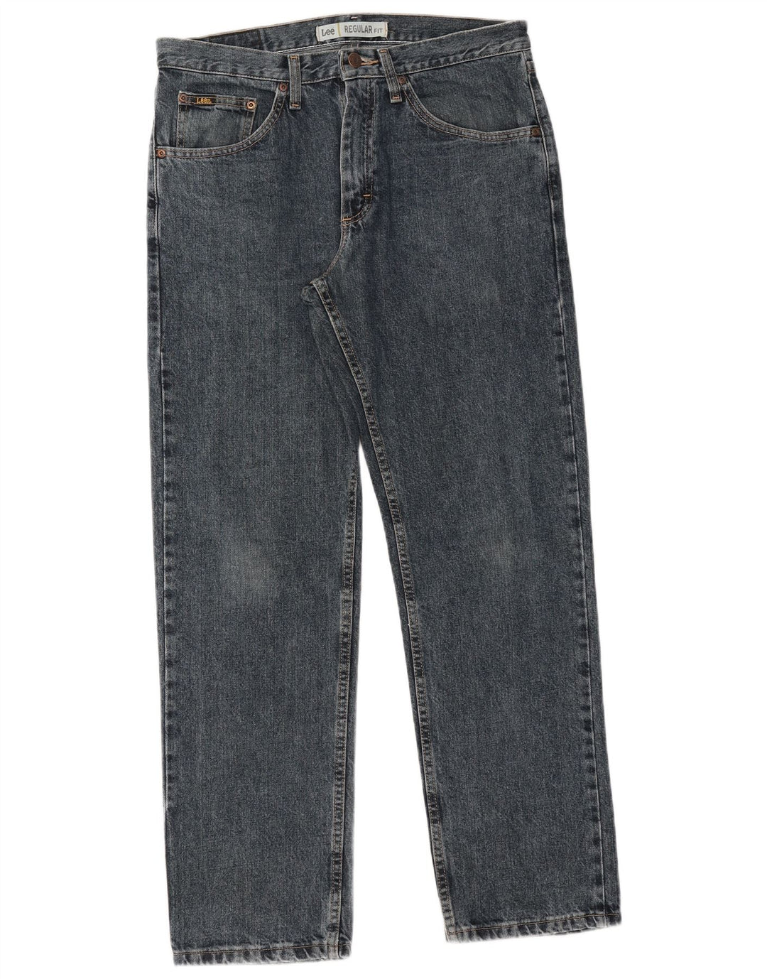 Jeans dritti Lee da uomo vestibilità regolare W32 L30 cotone blu