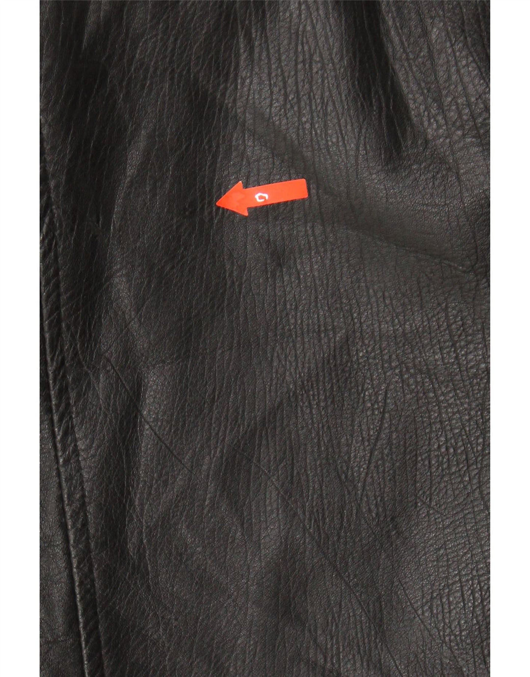 FIRENZE Mens Leather Jacket IT 50 Large Black Leather Vintage Firenze and Second-Hand Firenze from Messina Hembry 
