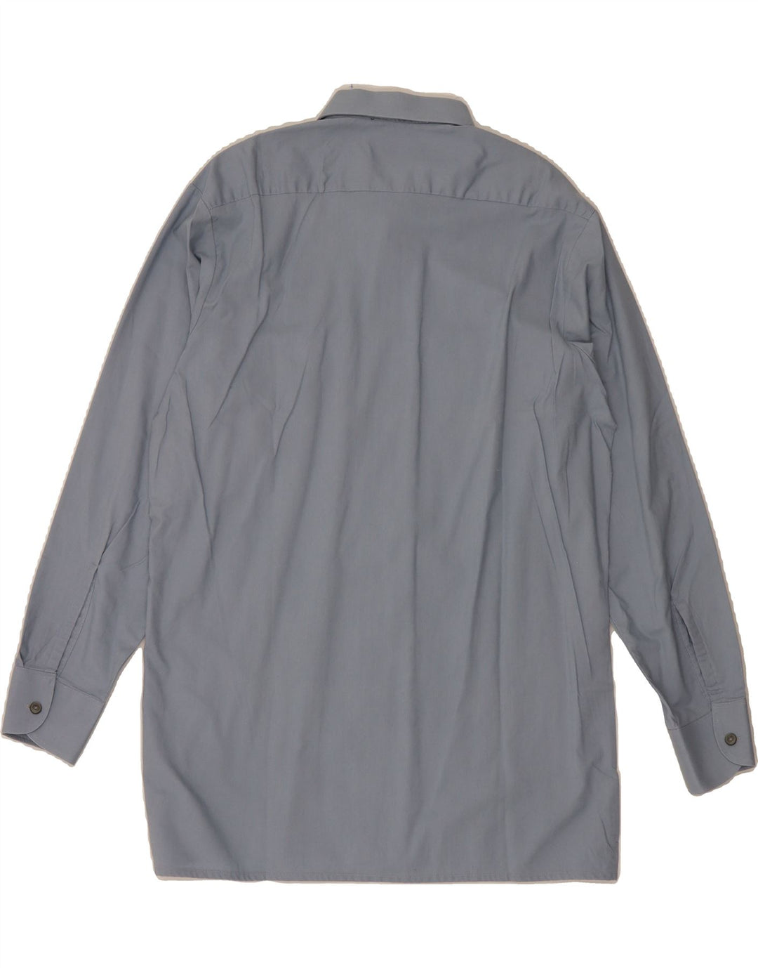 VINTAGE Mens Shirt Size 42 Large Blue Cotton Vintage Vintage and Second-Hand Vintage from Messina Hembry 