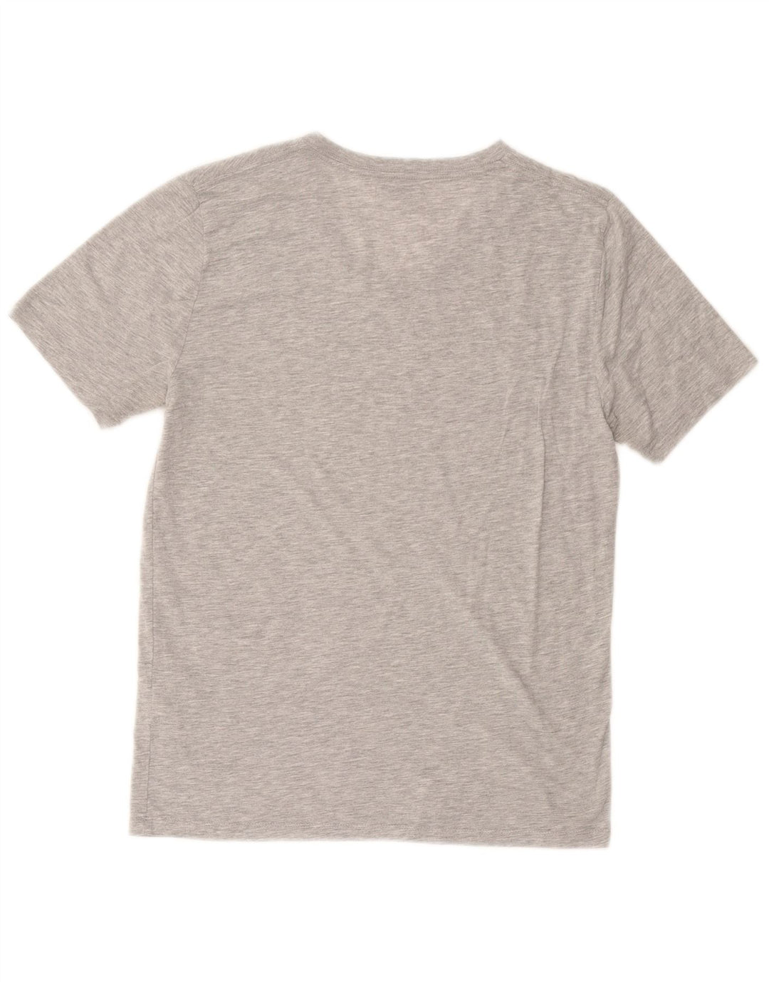 T-shirt da uomo Reiss Top Small in cotone chiazzato grigio