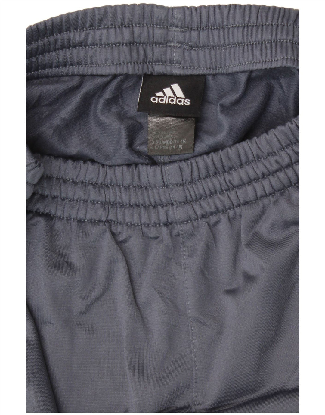Pantaloni da tuta da ragazzo Adidas 14-15 anni Large Blu Navy in poliestere