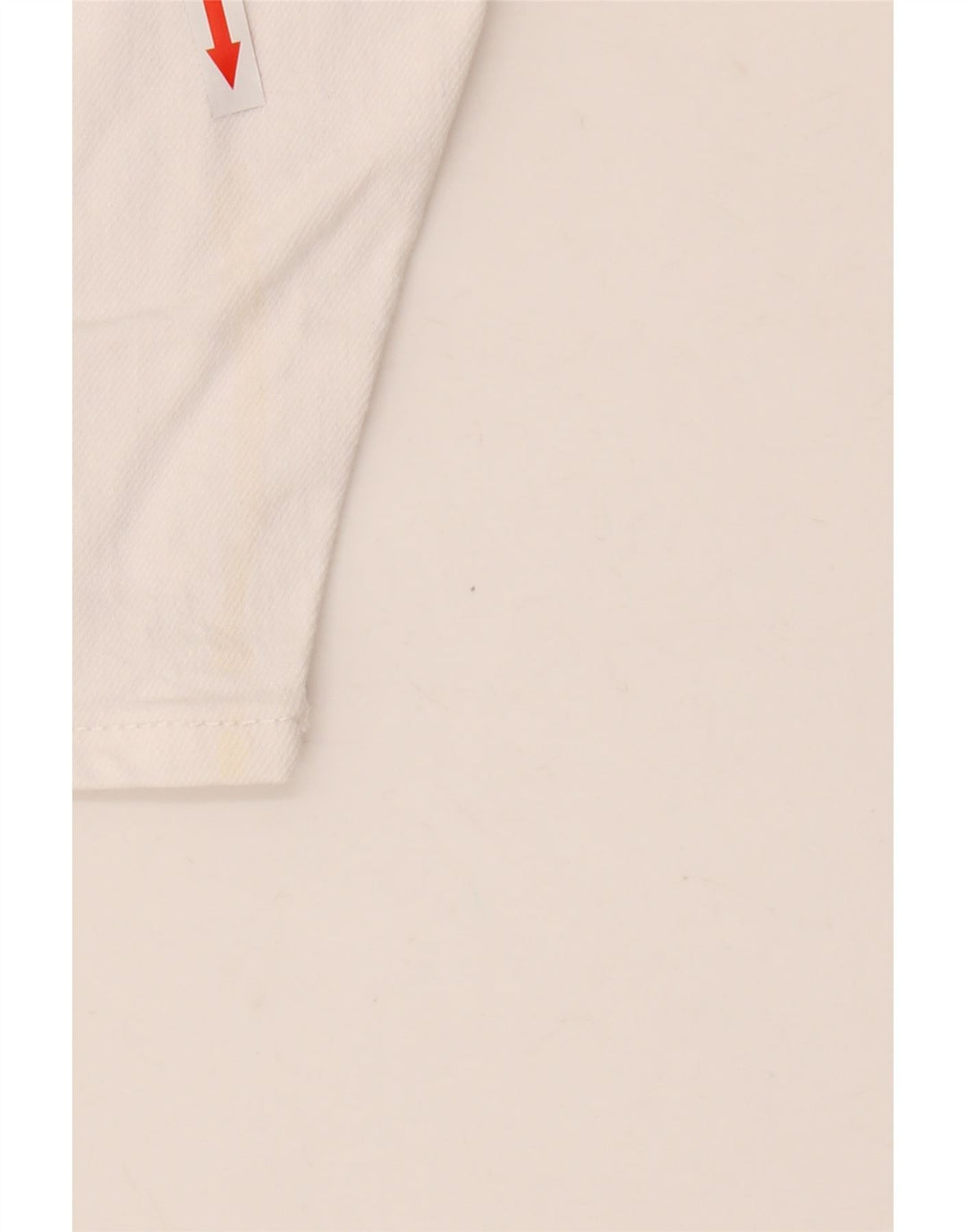 Pantaloncini di jeans da uomo Zara EU 42 Large W32 Cotone bianco