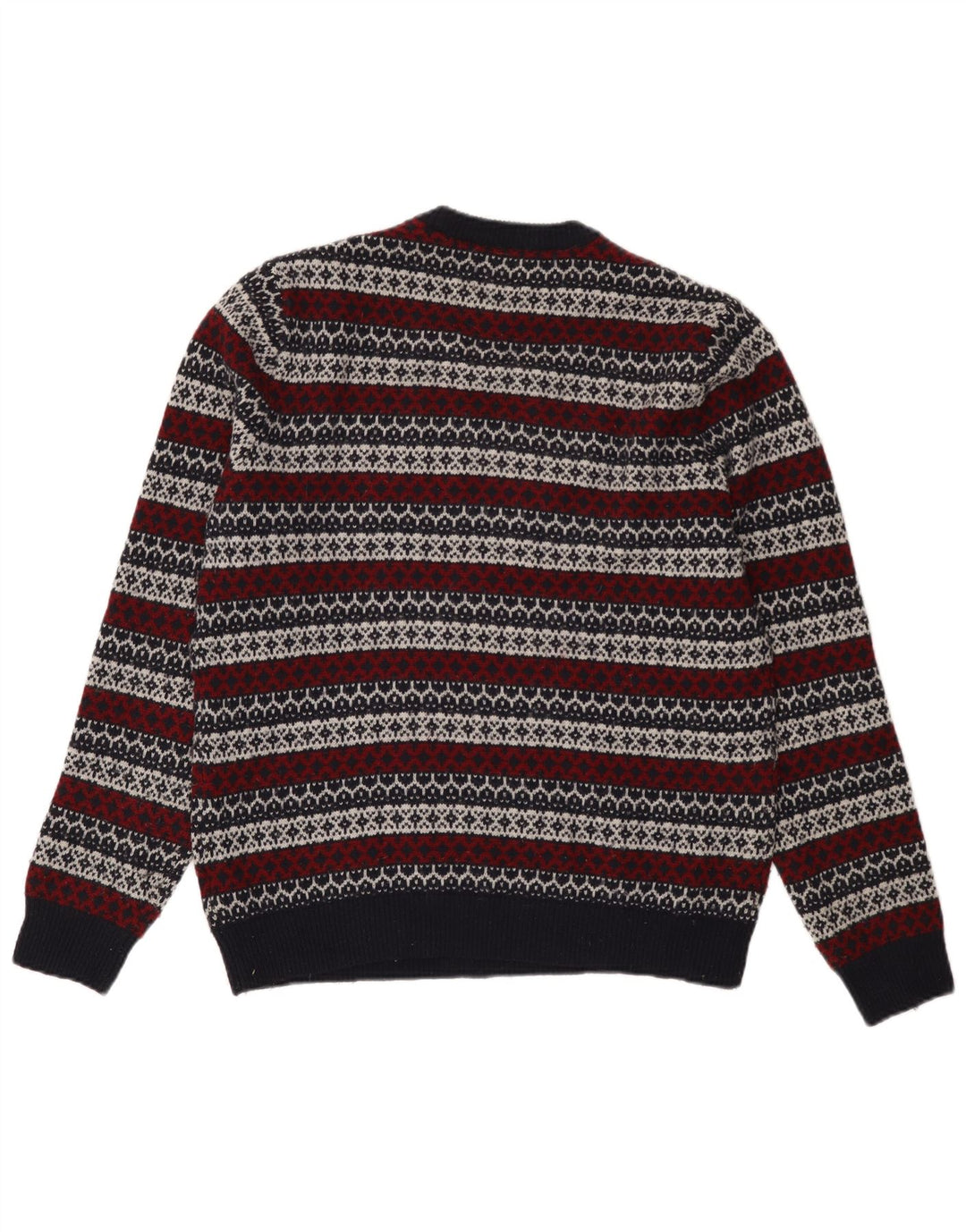 Maglione maglione girocollo da uomo Jack Wills medio blu navy Fair Isle