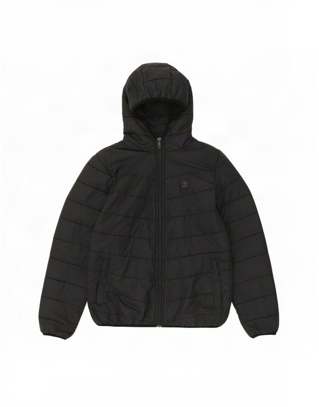 Giacca imbottita con cappuccio da donna Hummel UK 14 poliestere nero medio