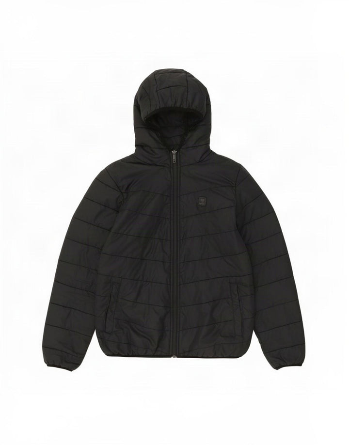Giacca imbottita con cappuccio da donna Hummel UK 14 poliestere nero medio