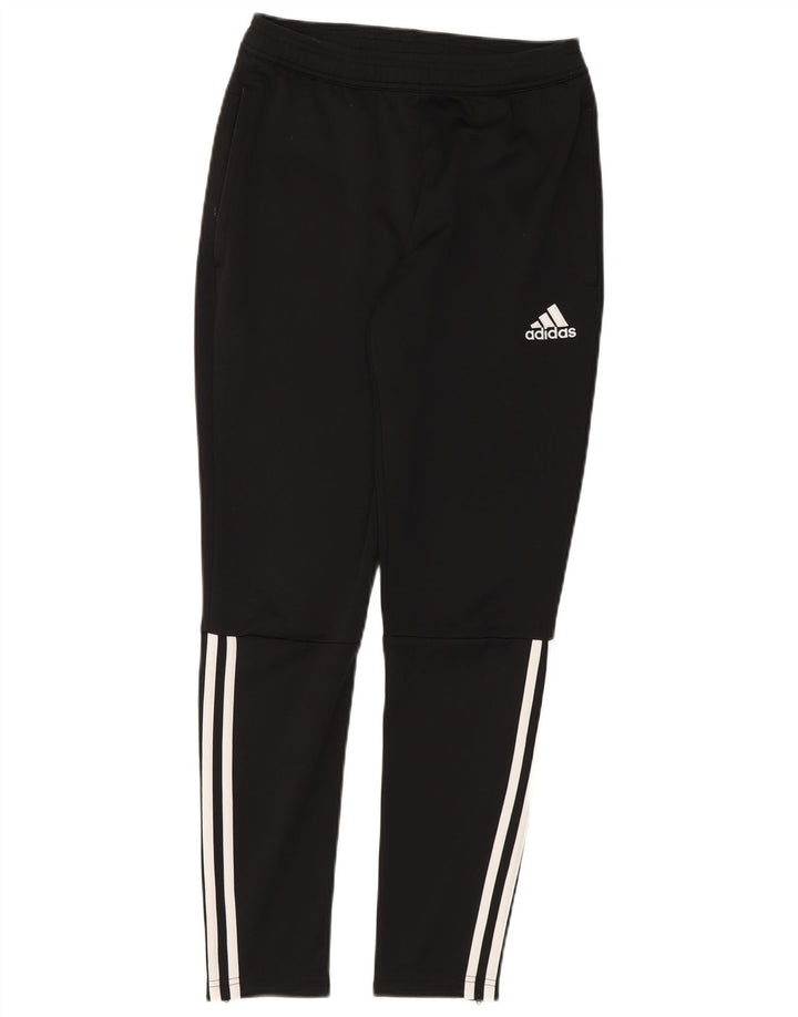Pantaloni da tuta Adidas Aeroready da uomo piccoli in poliestere nero