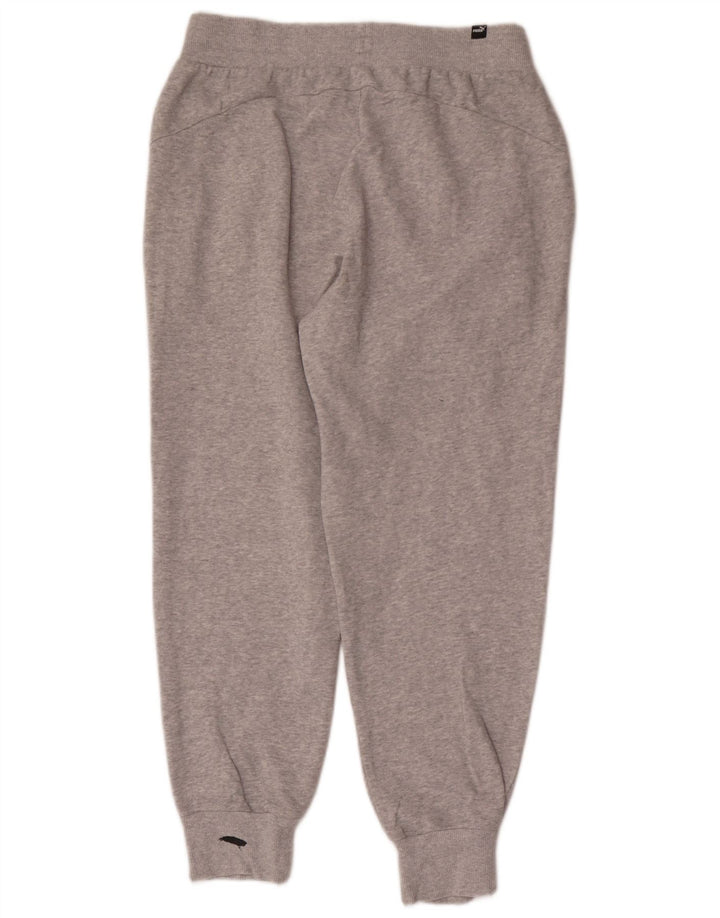 Pantaloni da tuta da donna PUMA Joggers UK 14 Cotone grigio medio