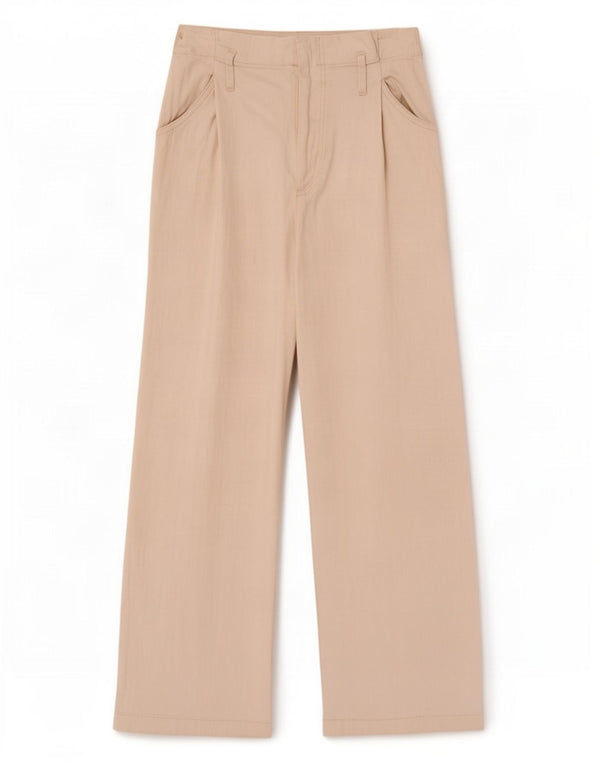 Jeans dritti da donna Zara XS W24 L25 bianco sporco