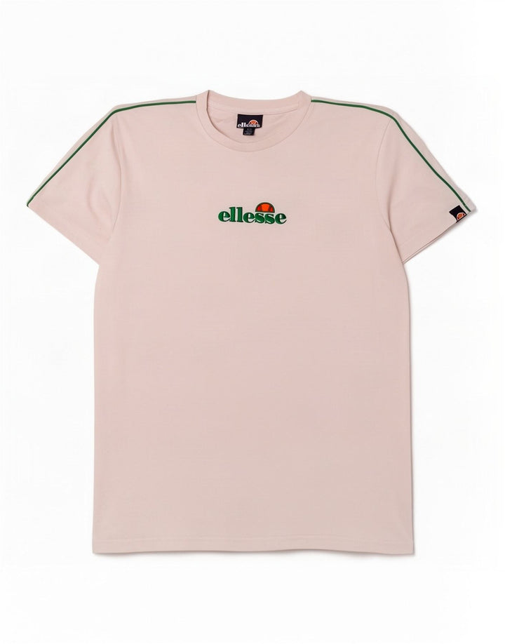 T-shirt grafica da uomo Ellesse Top piccola in cotone bianco