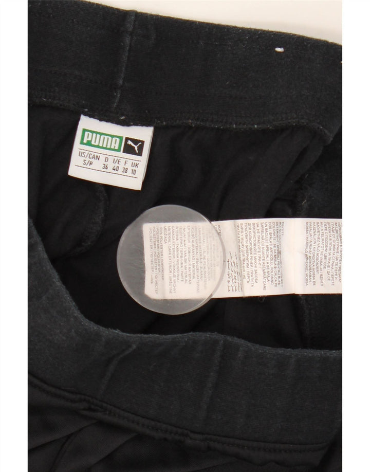 Pantaloni da tuta da donna Puma Joggers UK 10 Small Poliestere a righe nere