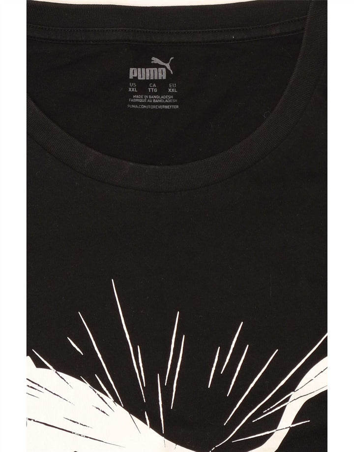 Maglietta grafica da uomo Puma Top 2XL Nera