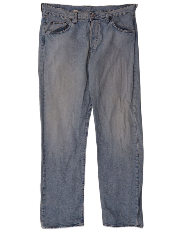 REPLAY Jeans dritti da uomo W40 L34 cotone blu
