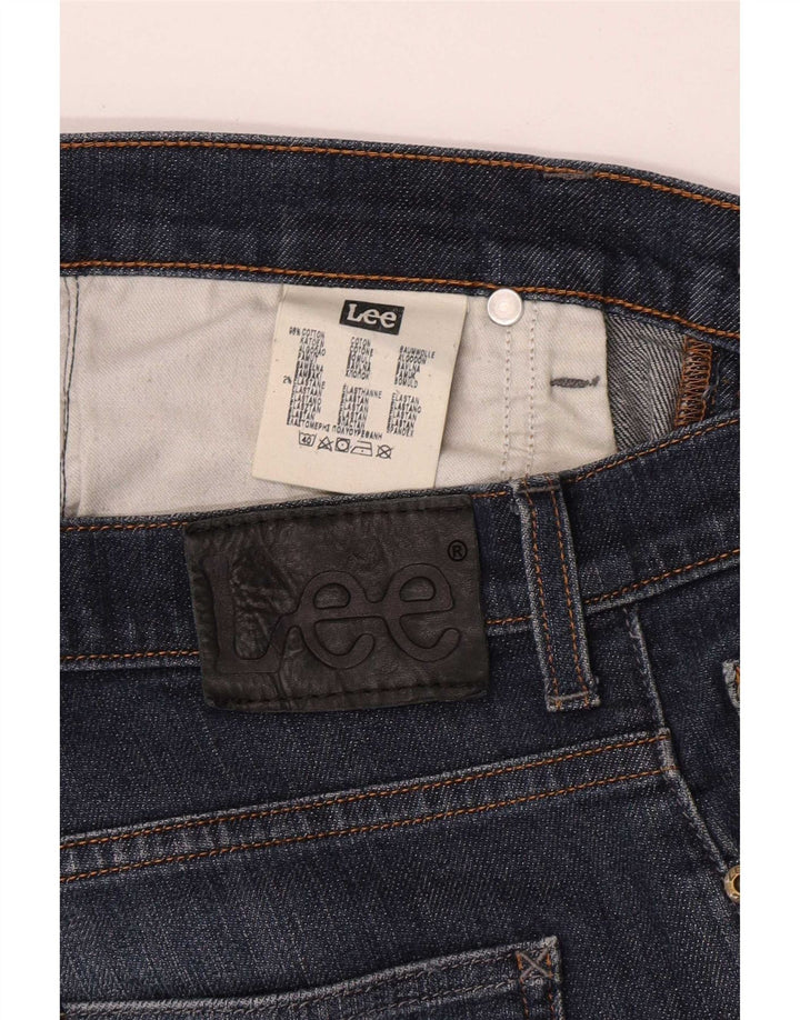Jeans dritti da uomo Lee Powell W33 L30 cotone blu
