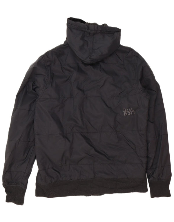 Giacca imbottita con cappuccio da uomo Billabong UK 40 grande poliestere nero