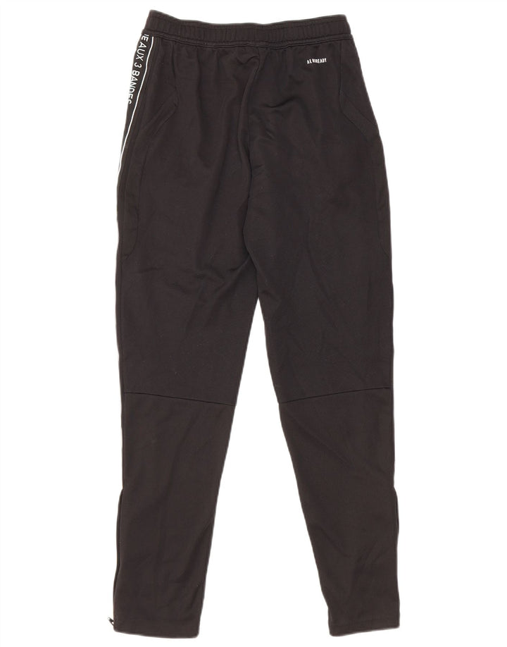 Pantaloni da tuta Adidas Aeroready Graphic da ragazzo 11-12 anni neri