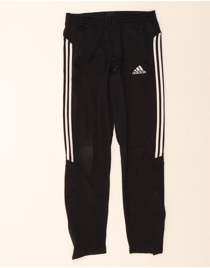 ADIDAS Mens Tracksuit Trousers UK 40/42 Medium  Black Polyester Vintage Adidas and Second-Hand Adidas from Messina Hembry 