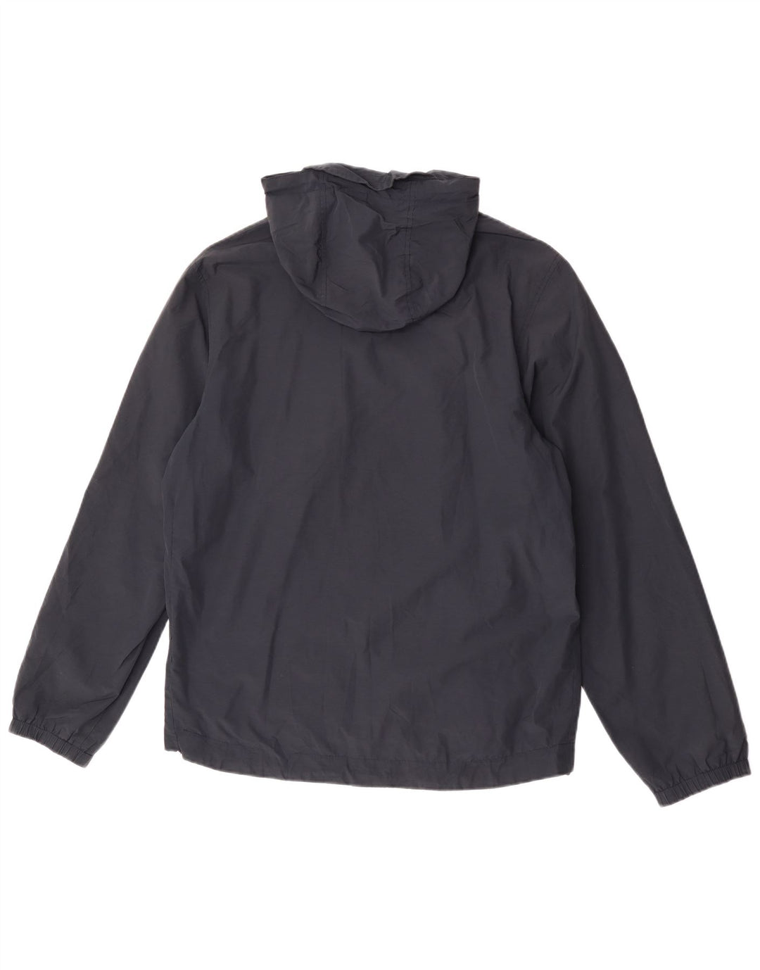 Giacca antipioggia da uomo con cappuccio Lyle & Scott UK 38 medio blu navy