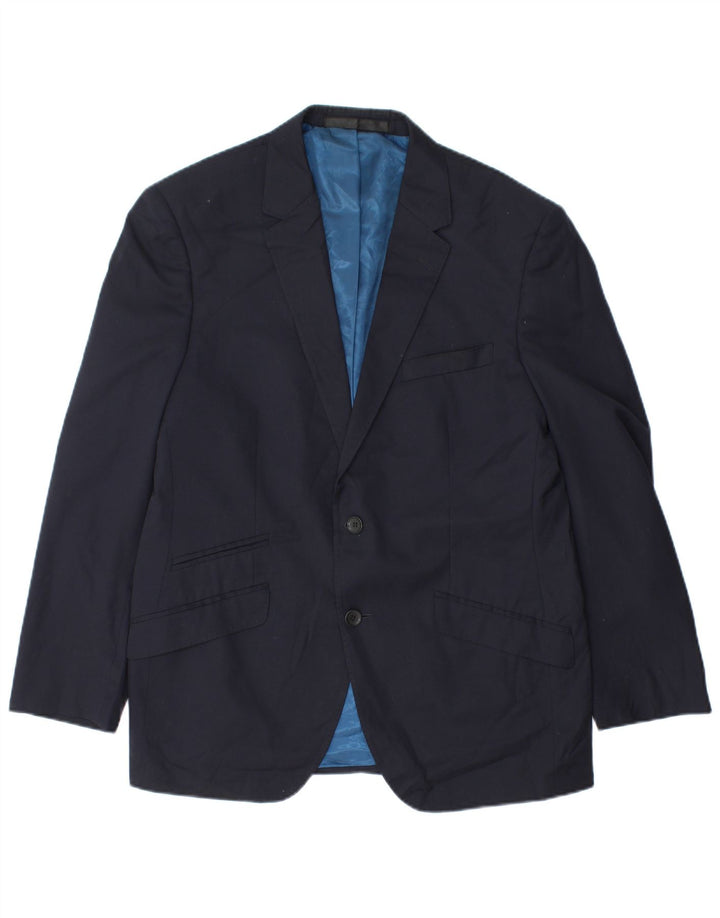 Giacca blazer da uomo su misura Marks & Spencer UK 38 medio blu navy