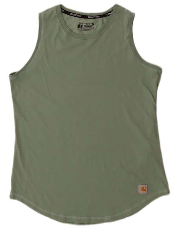 Canotta da donna con vestibilità rilassata Carhartt UK 8/10 Poliestere verde medio