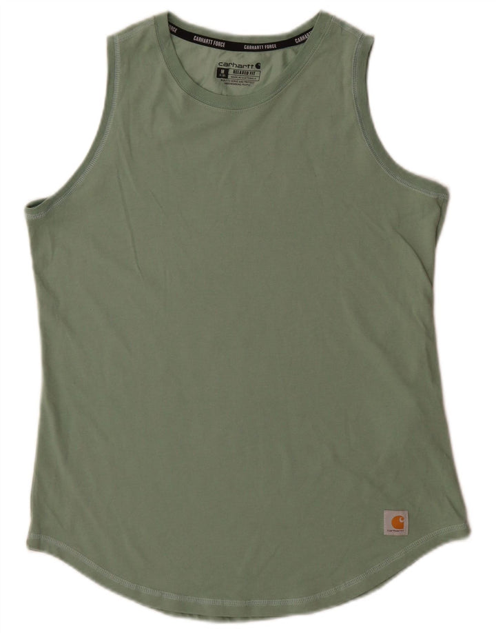 Canotta da donna con vestibilità rilassata Carhartt UK 8/10 Poliestere verde medio