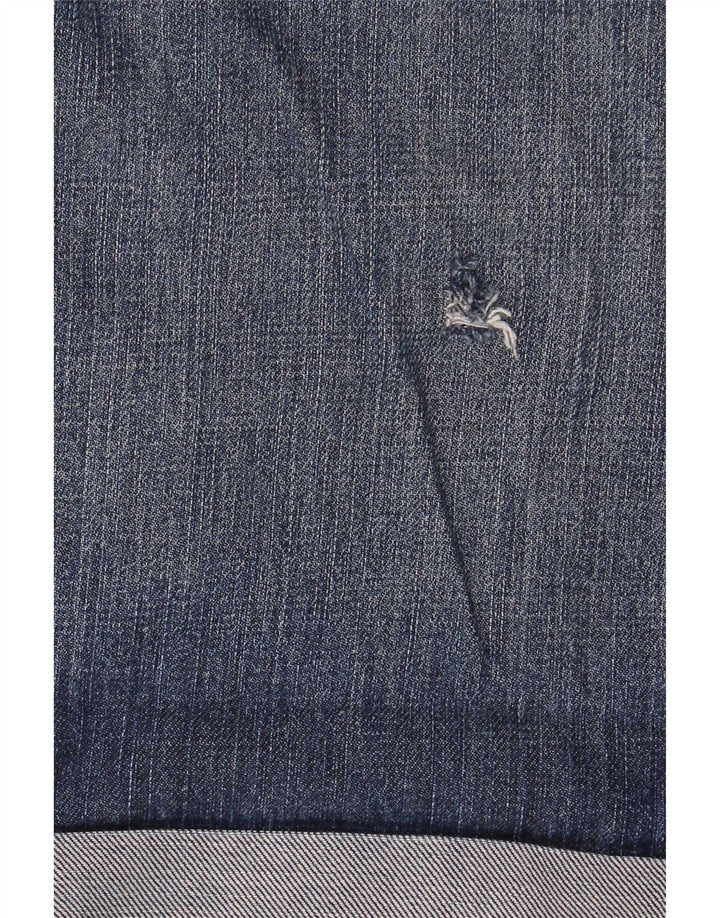 Pantaloncini di jeans da uomo Diesel W34 grandi in cotone blu