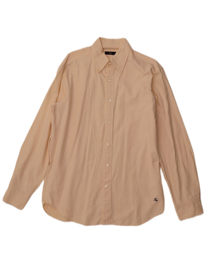 Camicia da uomo FAY taglia 42 16 1/2 grande beige