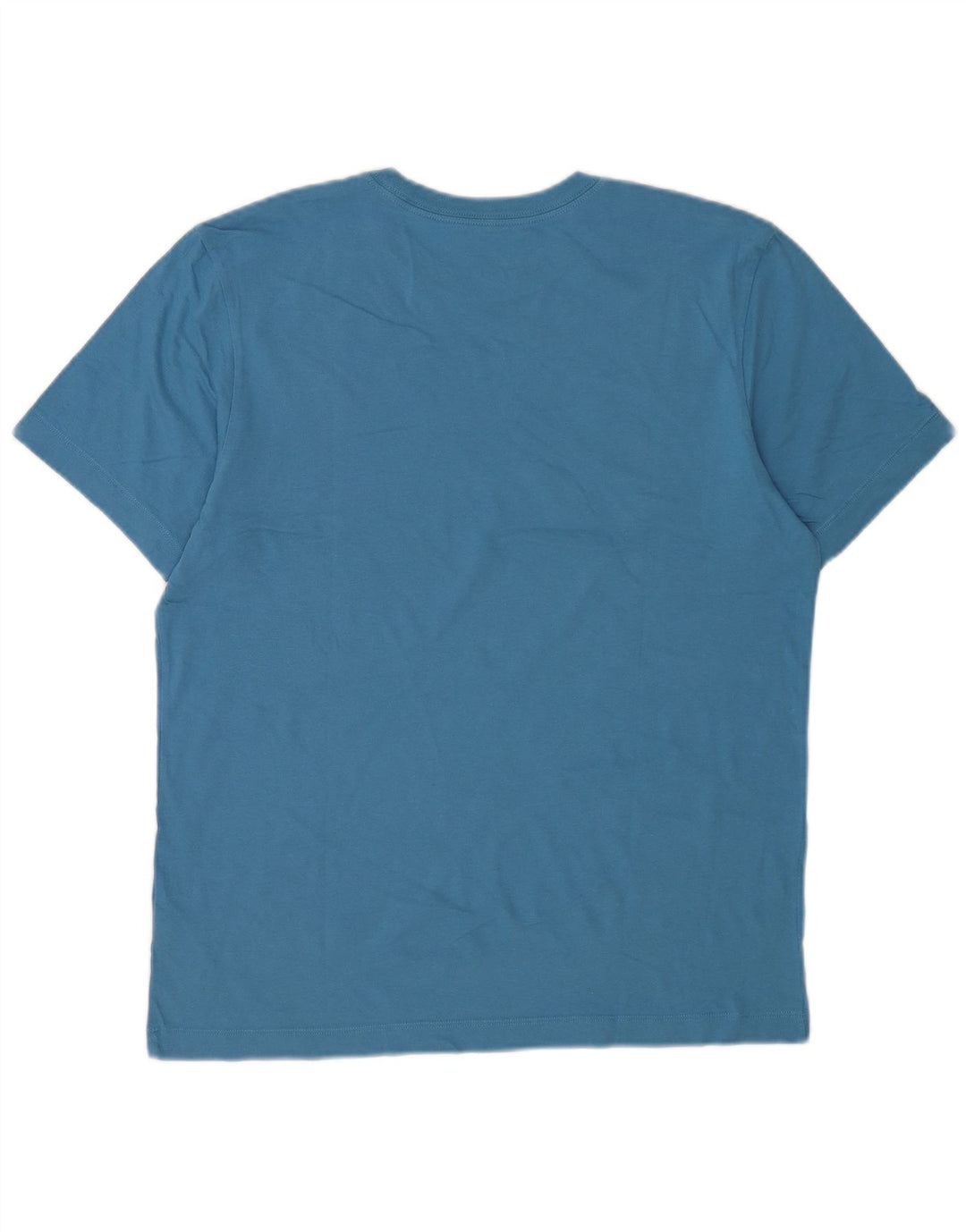 T-shirt grafica da uomo Nike Top in cotone blu medio